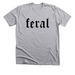 Feral&nbsp;, a Athletic Heather Premium Unisex Tee