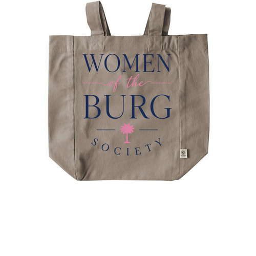 Women of the 'Burg, a Pumice Recycled Cotton Tote Bag