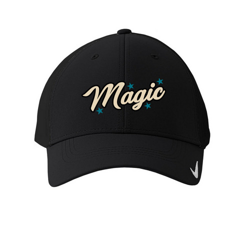 McKeesport Magic Hat, a Black Printed Nike Dri-FIT Legacy Performance Cap