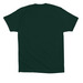 Kale 1, a Forest Premium Cotton Tee (back-view)