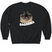 the big bagagwa, a Black Softstyle Crewneck Sweatshirt