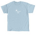Black with Large Logo, a Light Blue Classic Unisex Tee