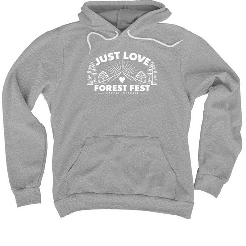 Just Love Forest Forest Fest, a Athletic Heather Premium Pullover Hoodie