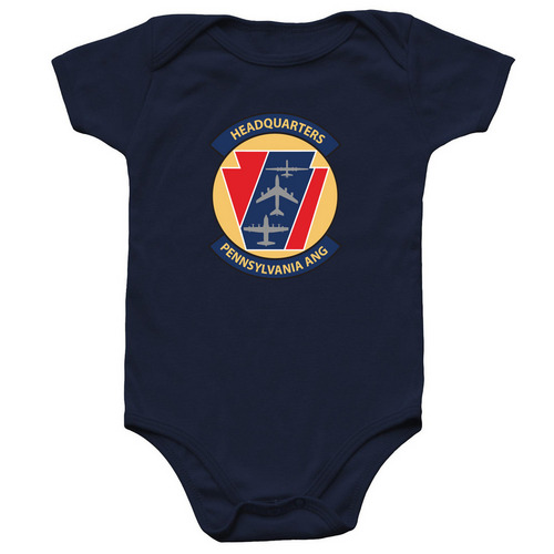 PAANG HQ Color Morale (Baby), a Navy Infant Onesie