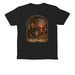 Hyde Blind&nbsp;, a Black Comfort Colors Pocket Tee (back-view)