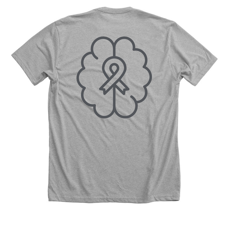 Kenny?s Crew!, a Athletic Heather Premium Unisex Tee (back-view)