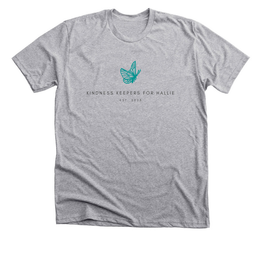Kindness Keepers For Hallie&nbsp;, a Athletic Heather Premium Unisex Tee