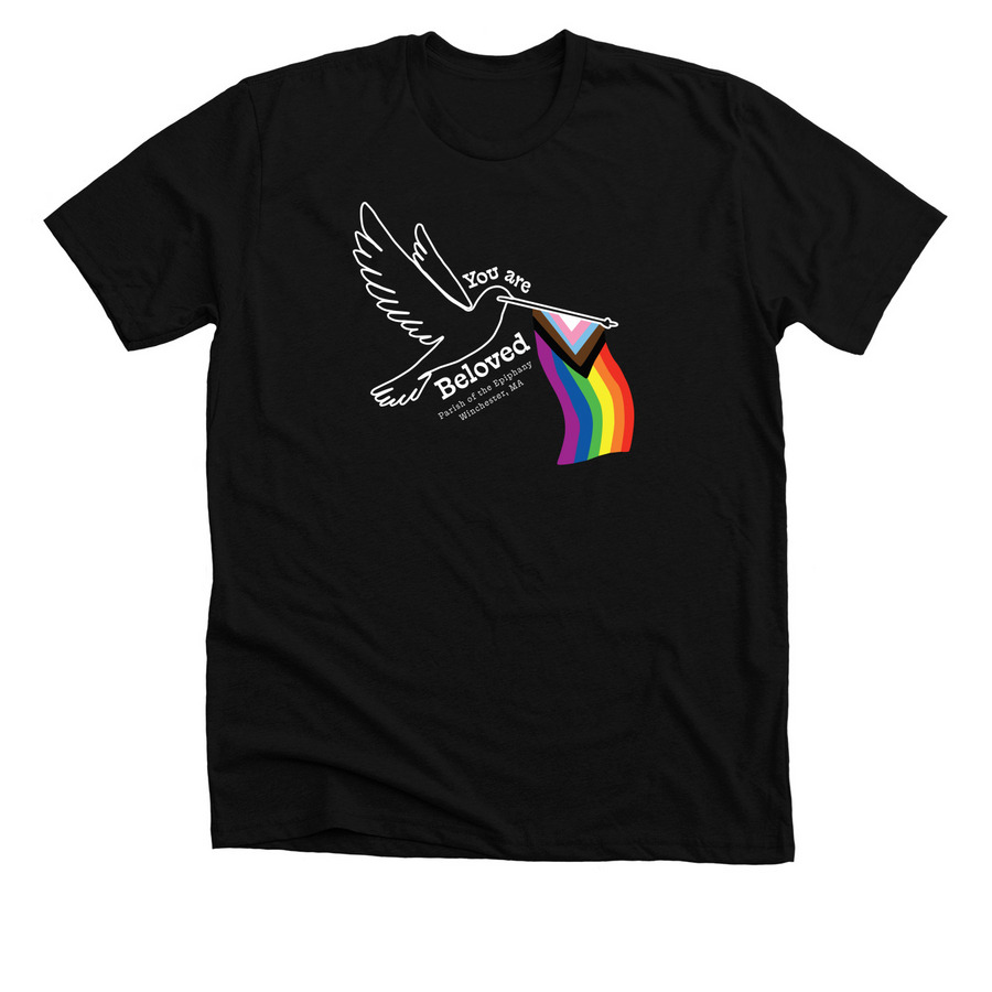 Epiphany PRIDE tee 2026&nbsp;, a Solid Black Blend Premium Unisex Tee