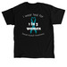 I wear teal for 1 in 3 women, a Black Classic Unisex Tee