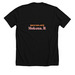 Be the Change - Pink, a Solid Black Blend Premium Unisex Tee (back-view)