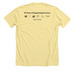 My Body Belongs to Me: 1970's Throwback, a Heather Yellow Gold Premium Unisex Tee (back-view)