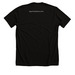 Kitty with Shorty, a Solid Black Blend Premium Unisex Tee (back-view)
