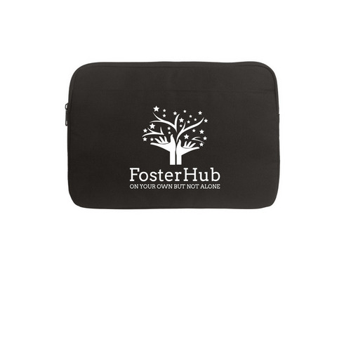 Laptop Cover, a Black Canvas Laptop Sleeve