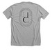 Uncommon Collective Logo T (Light), a Athletic Heather Premium Unisex Tee (back-view)