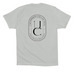 Uncommon Collective Logo T (Light), a Silver Premium Cotton Tee (back-view)