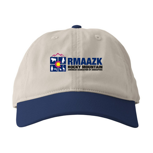 Rocky Mountain AAZK, a Oyster/ Pacific Printed Eco Baseball Cap