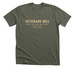 Named for those who served, a Heather Military Green Premium Unisex Tee