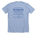 Unstoppable Mom, a Heather Baby Blue Premium Unisex Tee (back-view)