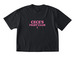 Enjoy The Good Days, a Black Comfort Colors Boxy Tee