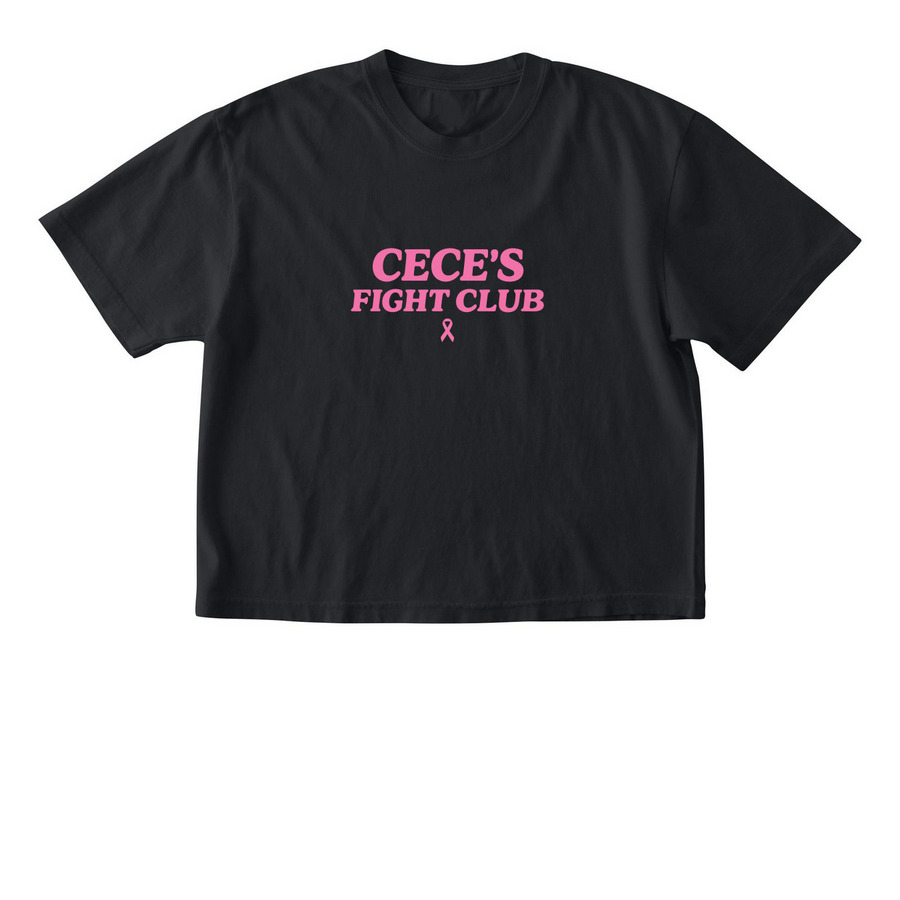 Enjoy The Good Days, a Black Comfort Colors Boxy Tee