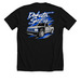 Dakota SRT4 V1 Tee, a Solid Black Blend Premium Unisex Tee (back-view)