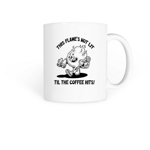 Ready to Serve MUG, a White Coffee Mug