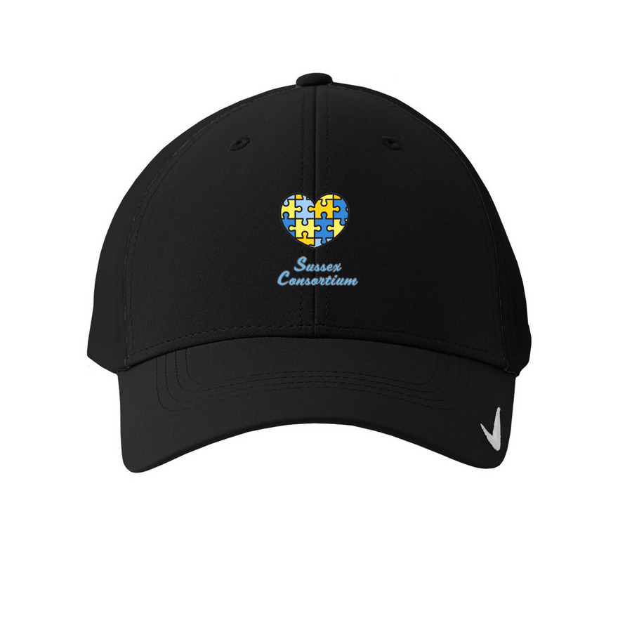 Sussex Consortium Fundraising, a Black Printed Nike Dri-FIT Legacy Performance Cap