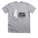 Rabbits are for Loving, Not for Research, a Athletic Heather Premium Unisex Tee