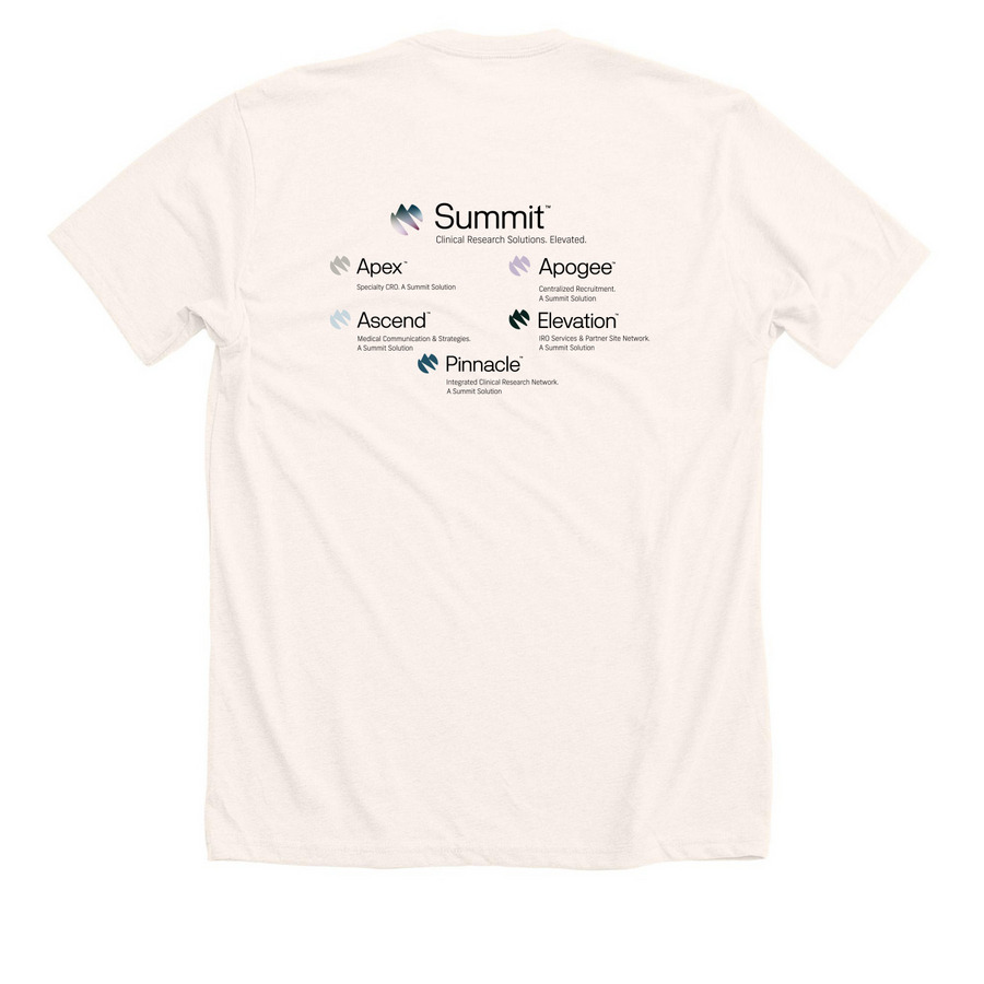 Liver Fundraiser 1, a Heather Natural Premium Unisex Tee (back-view)