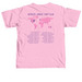 Worldwide Craft Club Tees, a Blossom Comfort Colors Unisex Tee (back-view)