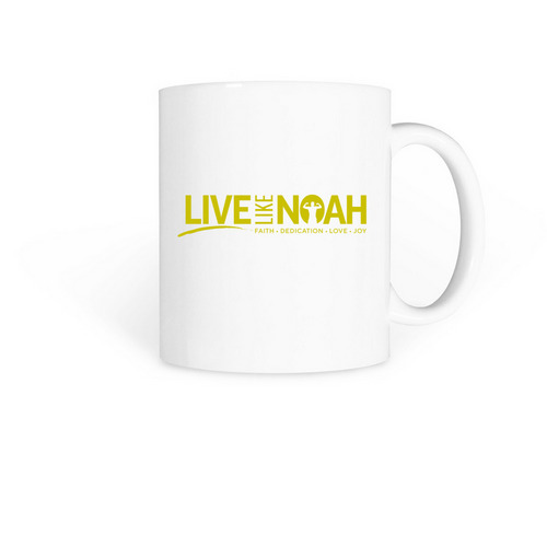Live Like Noah Coffee Mugs, a White Coffee Mug