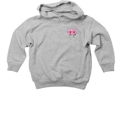 Brains Matter for Little Ones Too!&nbsp;, a Heather Toddler Pullover Hoodie