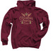 Christmas Remembrance Batch 11, a Maroon Pullover Hoodie