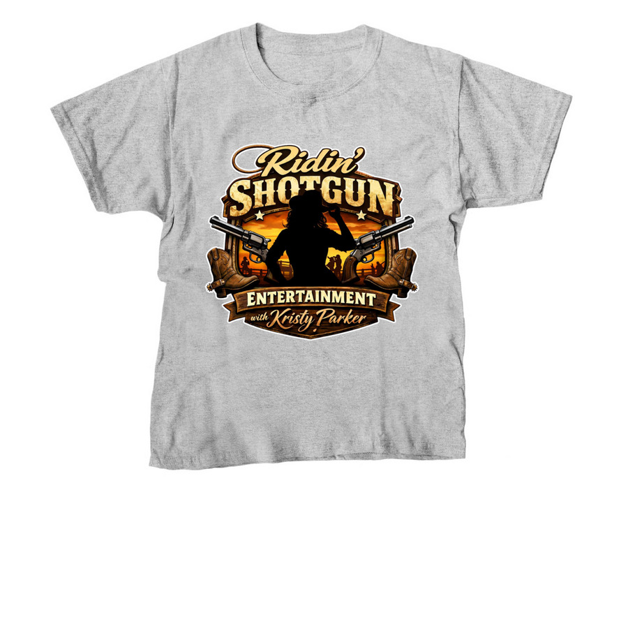 Fake It Till You Make It Signature, a Sport Grey Youth Unisex Tee