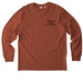 God Comes Where He's Wanted, a Heritage Brown Stanley/Stella Unisex Creator 2.0 Long Sleeve Tee