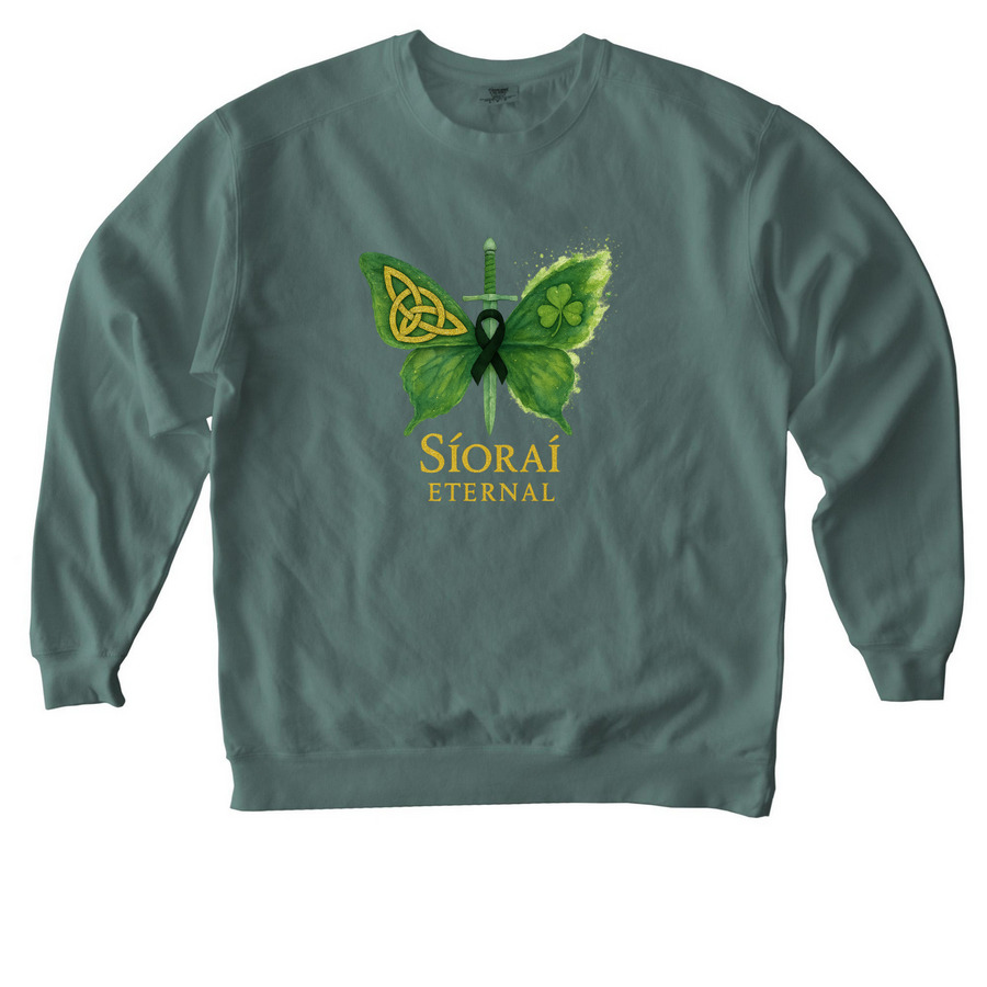 S?ora?: Her Spirit Never Fades&nbsp;, a Blue Spruce Comfort Colors Crewneck Sweatshirt