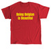Being Belgian is Beautiful, a Red Classic Unisex Tee
