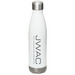 JWAC Water Bottle, a White Stainless Steel Water Bottle