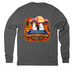 Harvest Moon, a Aluminum Grey Allmade Eco Triblend Long Sleeve Tee (back-view)
