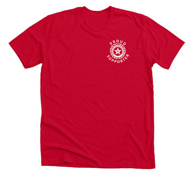 Remember Everyone Deployed&nbsp;, a Solid Red Blend Premium Unisex Tee