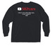 SKPcar Bill's Pocket Tee, a Black Comfort Colors Long Sleeve Pocket Tee (back-view)