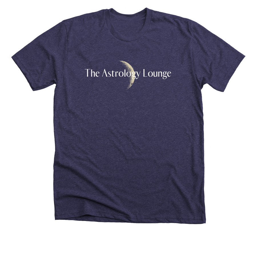 The Astrology Lounge Merch ?, a Heather Lapis Premium Unisex Tee