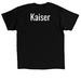 Kaiser Style, a Black Classic Unisex Tee (back-view)