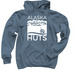 Alaska Huts Shirts, a Indigo Pullover Hoodie