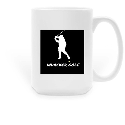 Whackers, a White Large Coffee Mug