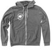 This Shirt Saves Pigs - Zip Up, a Deep Heather Zip Up Hoodie