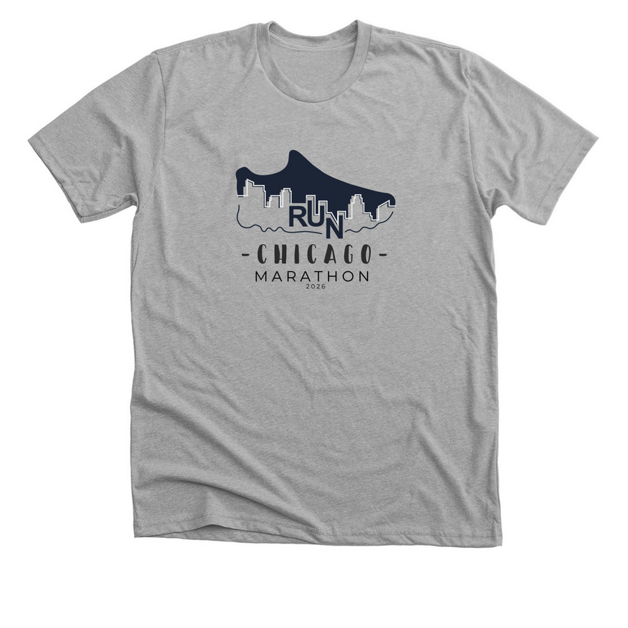 Run Chi 2026, a Athletic Heather Premium Unisex Tee