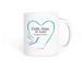 Teal Logo, Est 1996 Mug, a White Coffee Mug