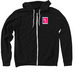 Postcard - Her Campus at TCNJ, a Black Zip Up Hoodie