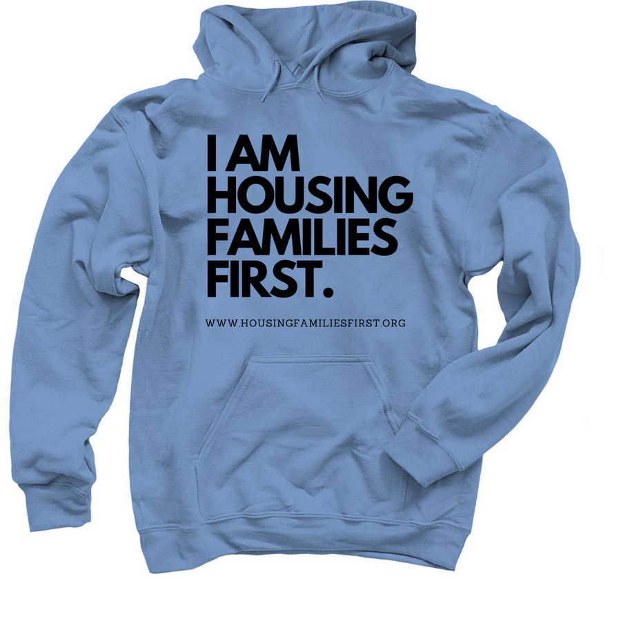 HFF's 25th Anniversary - HFF Shirts, a Carolina Blue Pullover Hoodie